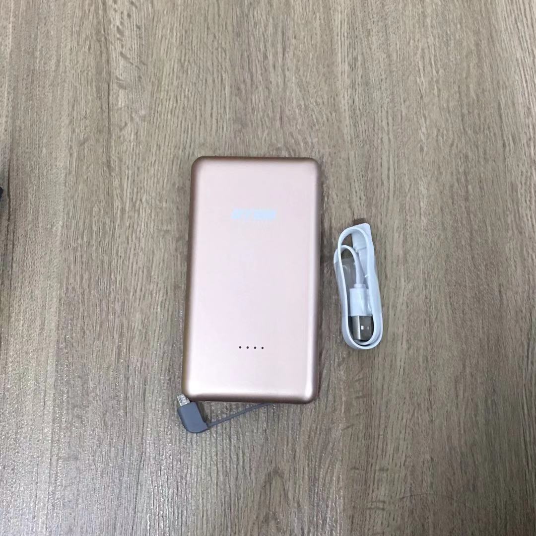 (GOLD)UTOO U80 8000mAh Power Bank Li-Polymer Battery(READY STOCK)